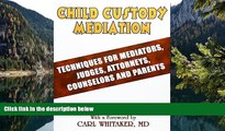 Big Deals  Child Custody Mediation: Techniques For Mediators, Judges, Attorneys, Counselors and