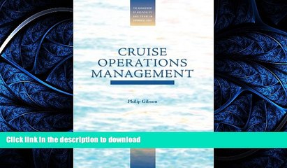 FAVORIT BOOK Cruise Operations Management (The Management of Hospitality and Tourism Enterprises)