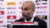 Guardiola Proud of Youngsters - Man United vs Man City 1-0 - Post Match Interview