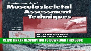 [FREE] EBOOK Fundamentals of Musculoskeletal Assessment Techniques BEST COLLECTION