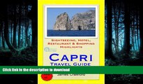 FAVORIT BOOK Capri, Italy Travel Guide - Sightseeing, Hotel, Restaurant   Shopping Highlights