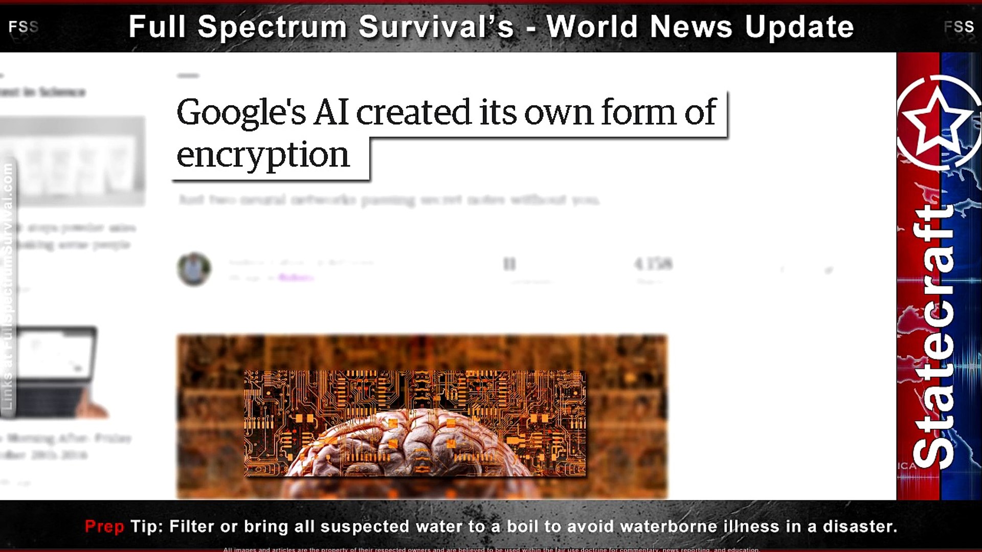 Artificial Intelligence Online  Subliminal Messages  Alternative Medicine  FSS World News Update