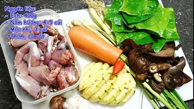 Hướng dẫn cách làm thịt ếch xào nấm hương cực ngon cho cả nhà