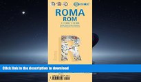 READ BOOK  Laminated Rome City Streets Map by Borch (English, Spanish, French, Italian and German