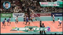 さおりんVリーグ初戦ニュース　TBS　10.30-31