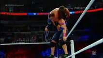 WWE Battleground 2016 John Cena aplica ajuste de actitud  a aj stile y octiene la victoria