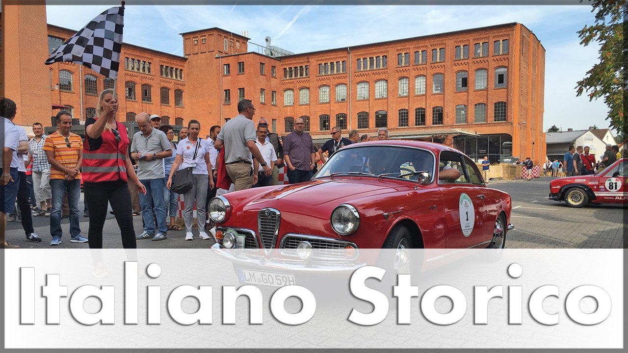 2016 Weekend Italiano Storico - Treffen Italienischer Klassiker in Frankfurt