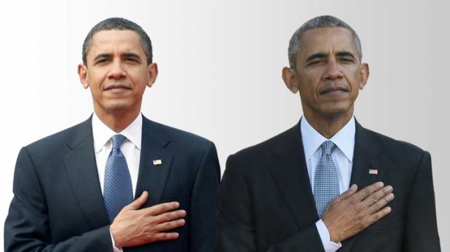 Comment le visage de Barack Obama a changé depuis son investiture