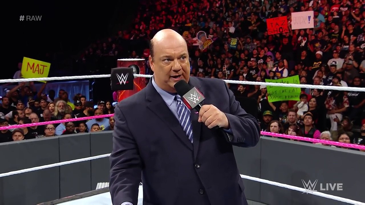 Paul Heyman reveals that Brock Lesnar is ready for Goldberg: Raw, Oct. 10, 2016