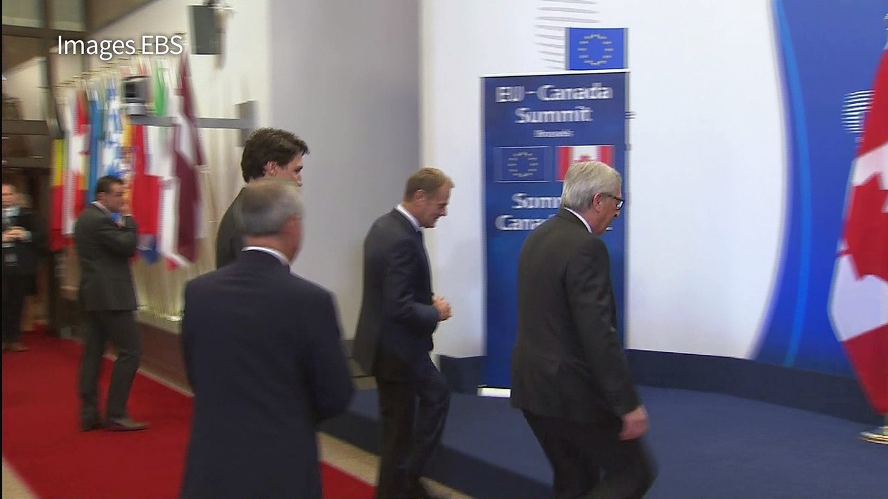 Belgique: Trudeau à Bruxelles pour la signature du traité CETA