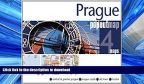 FAVORITE BOOK  Prague PopOut Map: pop-up city street map of Prague city center - folded pocket