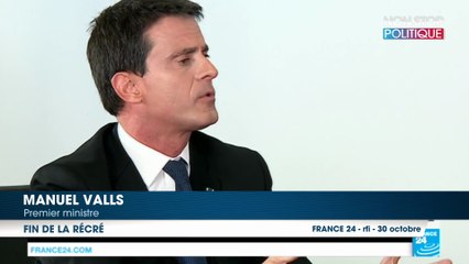 Manuel Valls affirme sa loyauté envers François Hollande et appelle la gauche à sortir ‘’du bac à sable’’