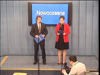 Poseł Katarzyna Lubnauer - konferencja z 20 października 2016 r.