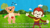 Apples & Bananas - English Nursery Rhymes HD