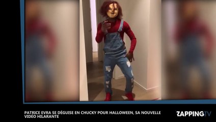 Patrice Evra se déguise en Chucky pour Halloween