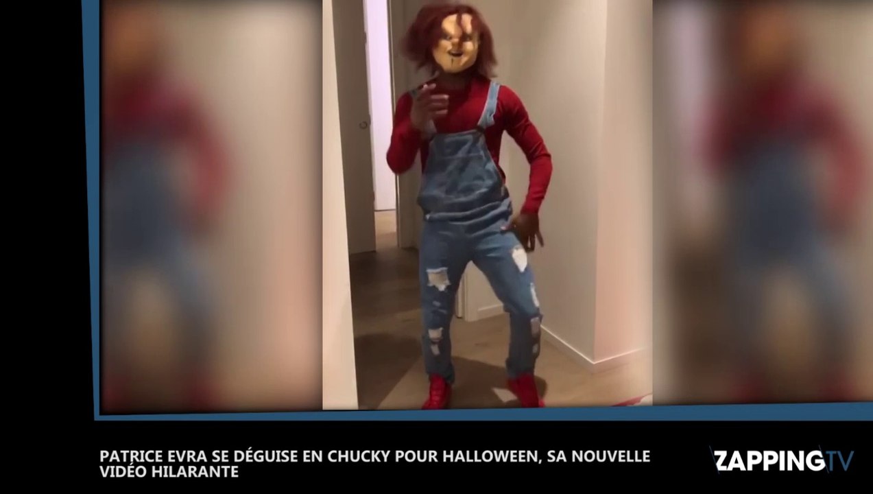 Patrice Evra se déguise en Chucky pour Halloween