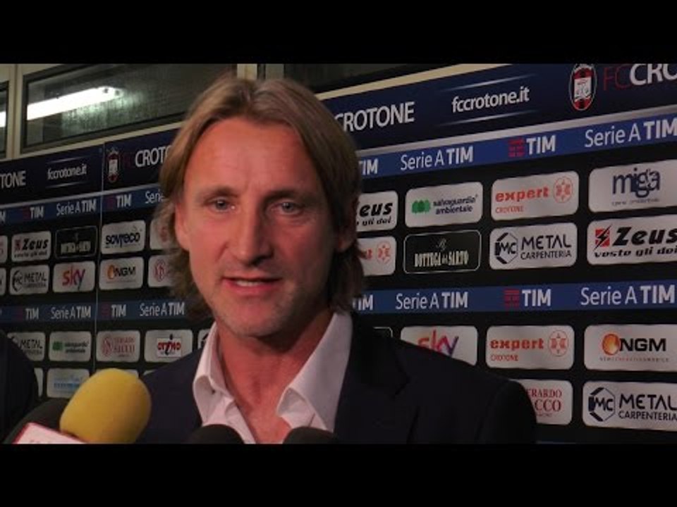 #CrotoneChievoVerona, le dichiarazioni di mister Nicola nel post-gara