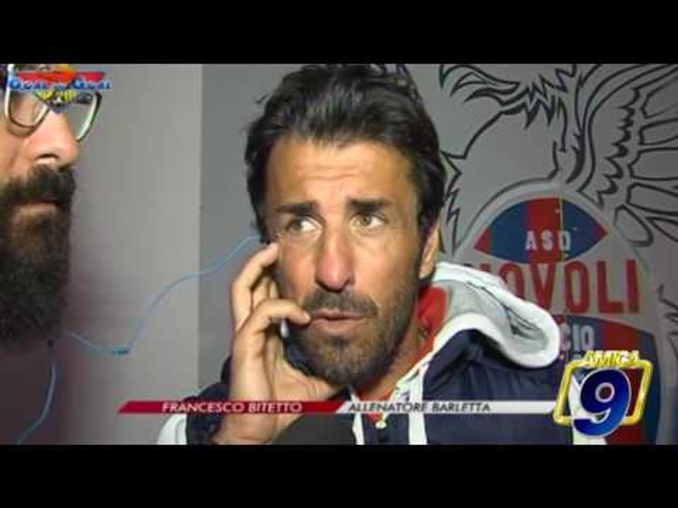 Novoli - Barletta 2-1 | Post Gara Francesco Bitetto - Allenatore Barletta