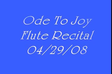 Delia's Flute Recital 04/29/08