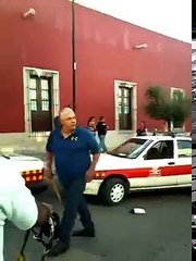 Riña entre taxistas en pleno centro de Chihuahua