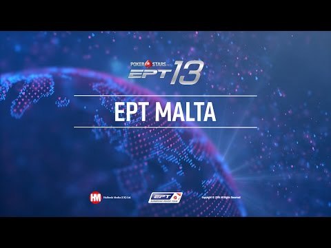 Главное Соыбтие EPT на Мальте, финальный стол (с показом закрытых карт)