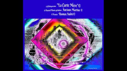 ©HDdiapo La Carte Mère Pensée Photo&Photo-peinture Anciaux Martine Thomas André©