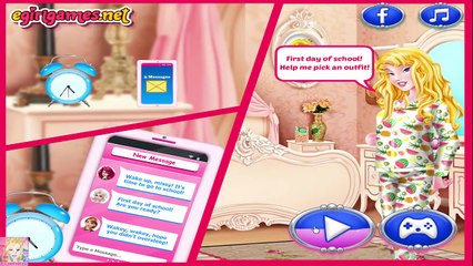  Aurora First Day Of School - Disney Princess Games for Kids  #Kidsgames #Barbiegames