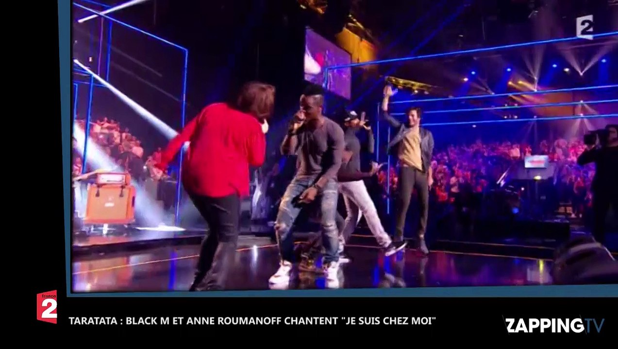 Taratata : Anne Roumanoff s'ambiance sur "Je suis chez moi" avec Black M (vidéo)