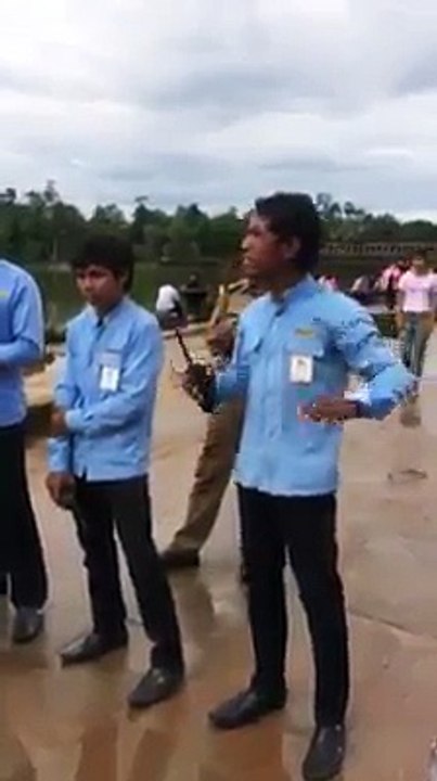 Security At Angkor Wat