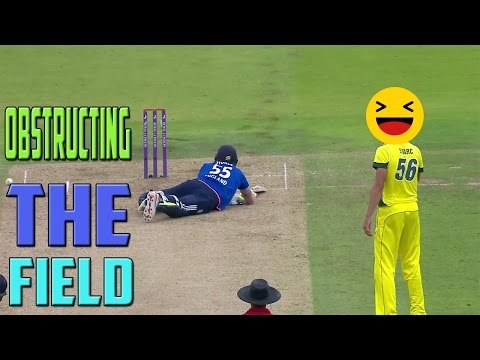 Obstructing the Field Compilation in Cricket ●► Cricket Weird Dismissals
