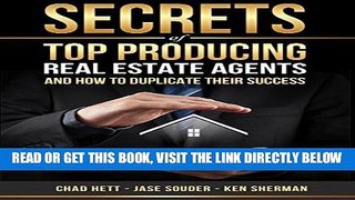 [Free Read] Secrets Of Top Producing Real Estate Agents: And How To Duplicate Their Success Free