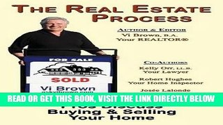[Free Read] The Real Estate Process: Pros Discuss Buying   Selling Your Home Free Online