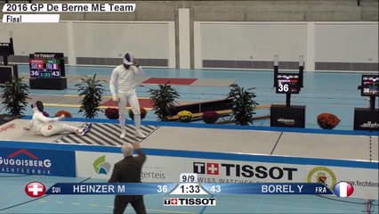 Epée - La France remporte la première coupe du monde à Berne