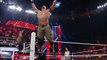 John Cena and AJ Lee kiss after Cena s victory over Dolph Ziggler Raw  Nov