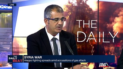 Aleppo fighting spreads amid accusations of gas attack