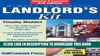 [Free Read] Simply Essential Landlord s Kit Free Online