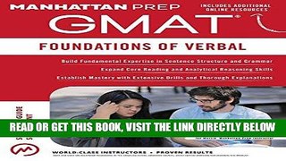 [Free Read] GMAT Foundations of Verbal Full Online