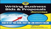 [Free Read] Writing Business Bids and Proposals For Dummies Full Online