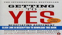 [Free Read] Getting to Yes: Negotiating Agreement Without Giving In Free Online