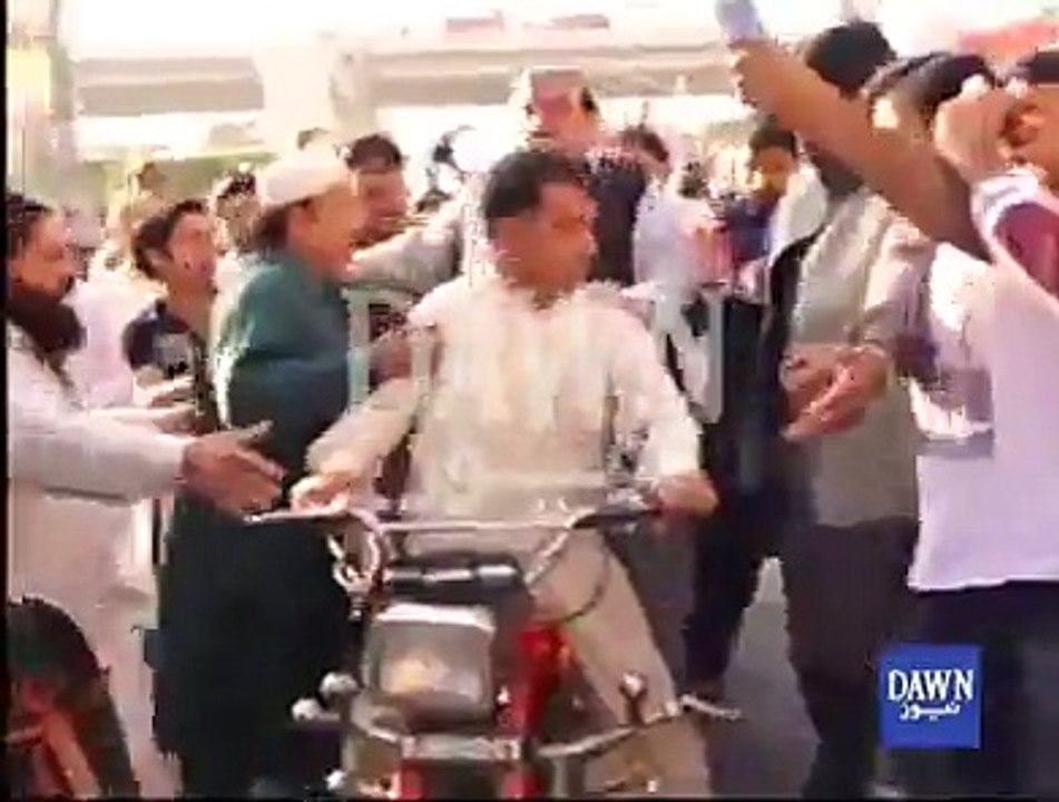Shaikh on Bike in Rawalpindi