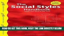 [Free Read] The Social Styles Handbook: Adapt Your Style to Win Trust Free Online