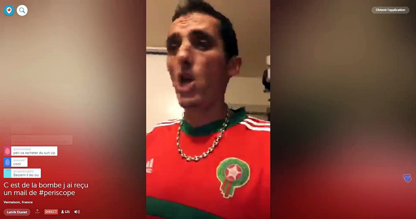 LATRIK DUNET en Mode VIP sur Periscope