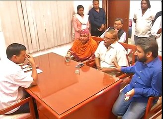 Missing JNU Student Najeeb's family met Delhi CM Arvind Kejriwal