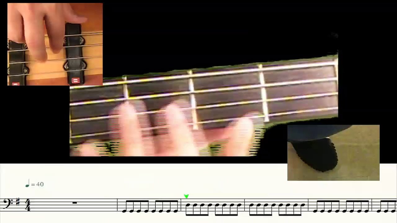 Basic Rhythmic BX 2 | Rítmica Básica BX 2 | 二 ： ベース　の　リズム　の　基本［きほん］