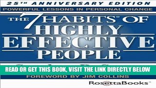 [Free Read] The 7 Habits of Highly Effective People: Powerful Lessons in Personal Change Full