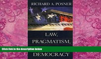 Big Deals  Law Pragmatism and Democracy  Best Seller Books Best Seller