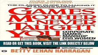 [Free Read] Games Mother Never Taught You Full Online