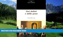 Big Deals  Dei delitti e delle pene (Italian Edition)  Full Ebooks Most Wanted