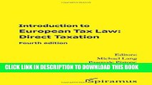 ee Read] Introduction to European Tax Law: Direct Taxation: Fourth Edition Free Download