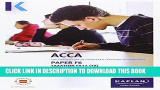 ee Read] F6 Taxation - Exam Kit Free Online